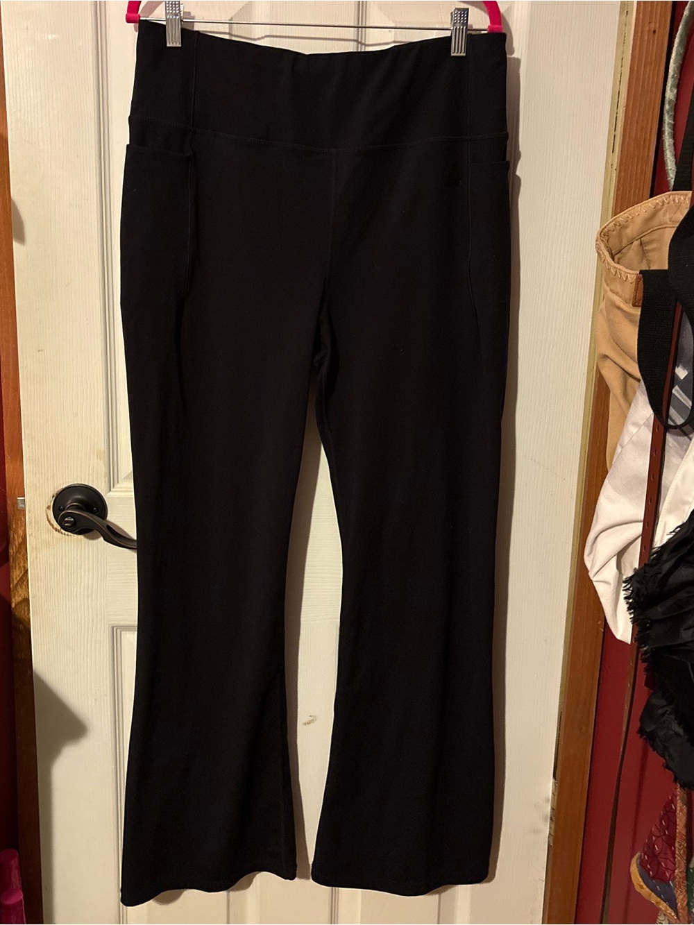 Reebok Black Boot-Cut Active Pants